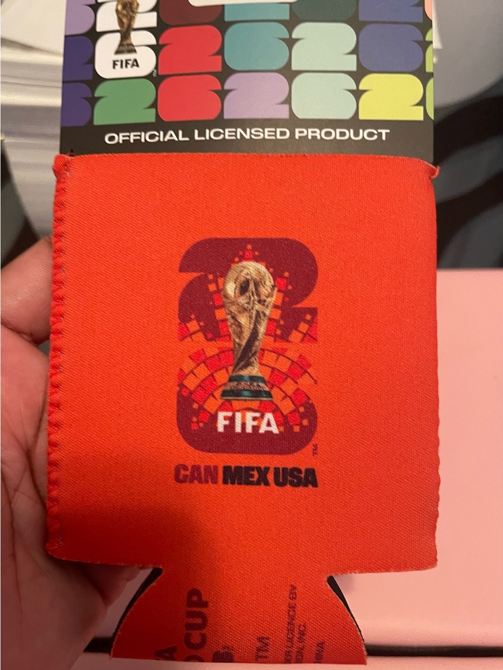 FIFA orange Can Cooler – Can Mex 2026 USA New